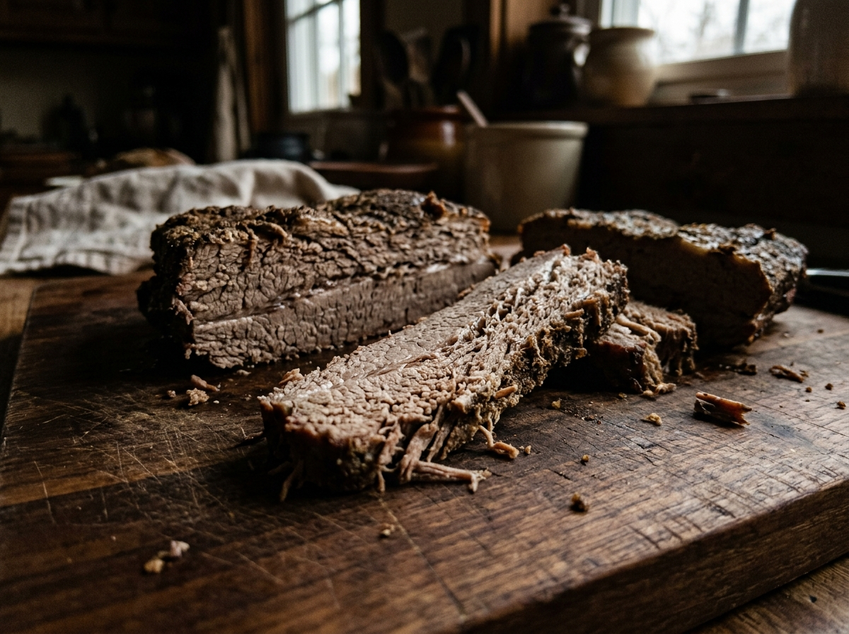 Je brisket komt er droog en taai uit